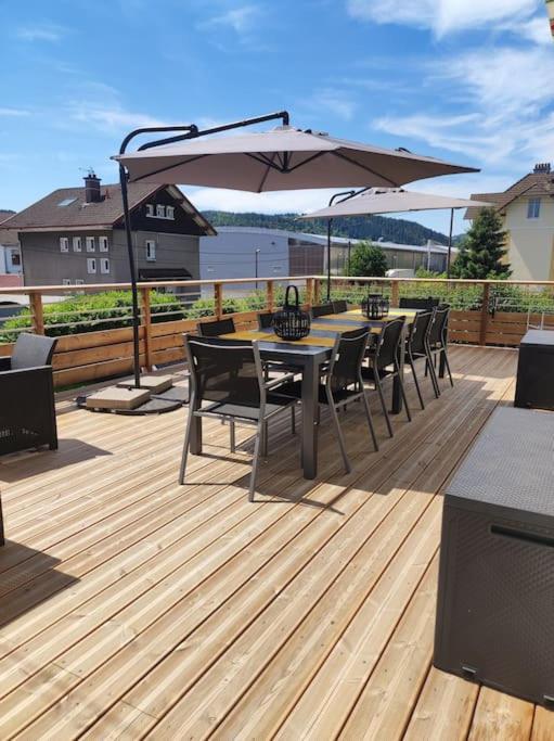 Gite Papillon 6 A14 Personnes - Jacuzzi Gérardmer Esterno foto